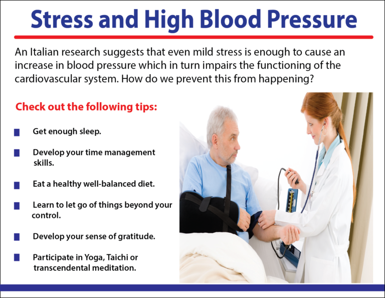 Why Stress Affects Blood Pressure The Body To Be